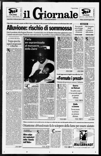 Il giornale : quotidiano del mattino